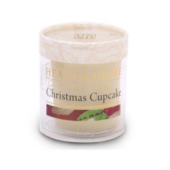 Heart and Home Fragranced Candles Christmas Cupcake Votive Scented